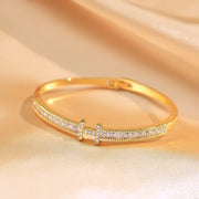 18k Gold Plated Stylish Zircon Bracelet for Women