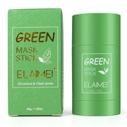 ELAIMEI Green Tea Solid Mask for Oil Control & Deep Clean