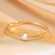18k Gold Plated Stylish Zircon Bracelet for Women