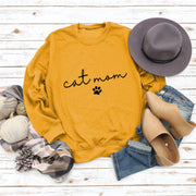 Casual Long Sleeved Women's Letter Print Sweater