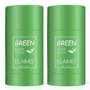 ELAIMEI Green Tea Solid Mask for Oil Control & Deep Clean