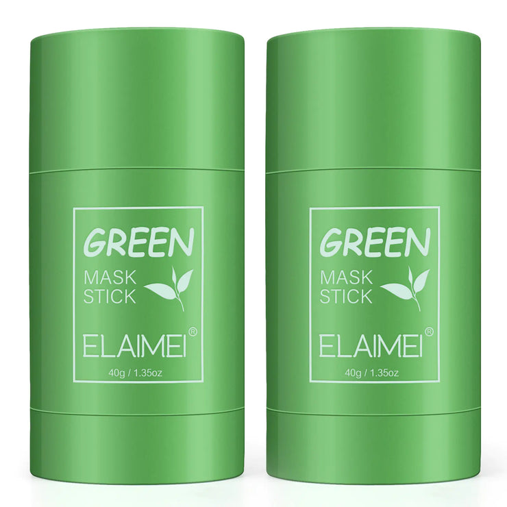 ELAIMEI Green Tea Solid Mask for Oil Control & Deep Clean