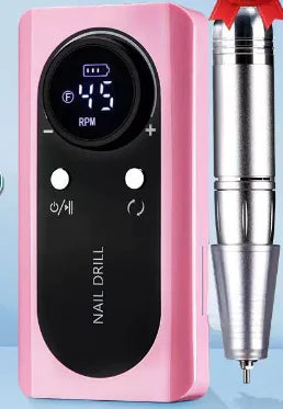 Portable Electric Nail Drill and File for Gel Nails