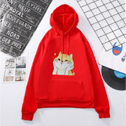 Korean Style Loose Fit Hooded Sweater