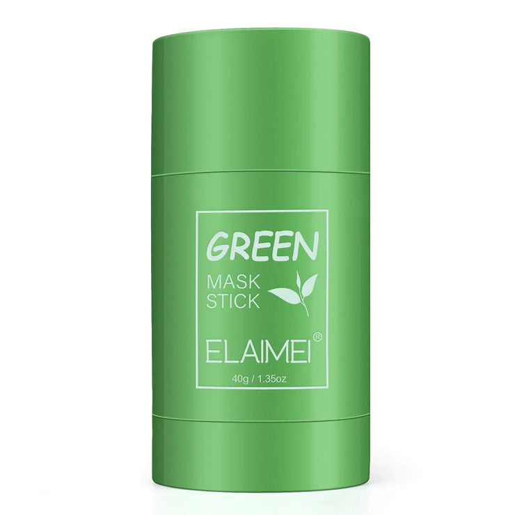ELAIMEI Green Tea Solid Mask for Oil Control & Deep Clean