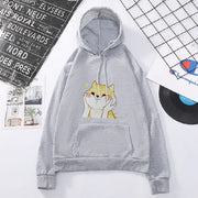Korean Style Loose Fit Hooded Sweater