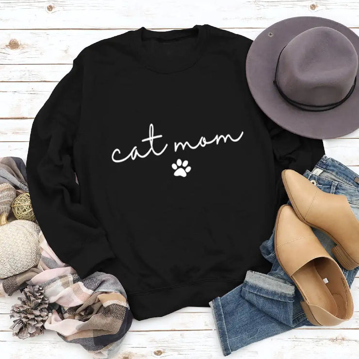Casual Long Sleeved Women's Letter Print Sweater